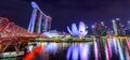 Singapore Skyline Night