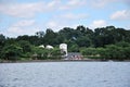 Panorama of Martin Luther King Junior Memorial at the National Mall in Washington D.C.