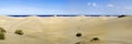 Panorama maspalomas Royalty Free Stock Photo