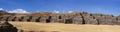 Panorama - Massive stones in Inca fortress walls