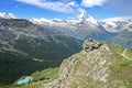 Panorama of Matterhorn, Switzerland Royalty Free Stock Photo