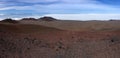 Panorama of Mauna Kea craters Royalty Free Stock Photo