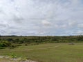 Panorama of Meadows with clearly sky