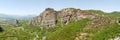 The panorama of Meteora