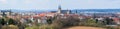 Panorama Michelsberg Monastery in Bamberg Germany Royalty Free Stock Photo