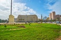 Panorama of Midan Al Tahrir, Cairo, Egypt