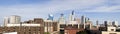 Panorama of Minneapolis, Minnesota Royalty Free Stock Photo