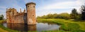 Panorama of the moat Royalty Free Stock Photo