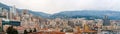 Panorama of Monaco, French Riviera Royalty Free Stock Photo