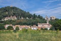 Panorama of Monselice in Padova, Italy Royalty Free Stock Photo