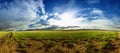 Panorama of a Montana landscape Royalty Free Stock Photo