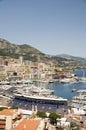 Panorama Monte Carlo harbor Monaco