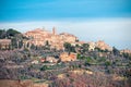 Panorama of Montepulciano, Siena