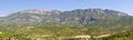 Panorama of the Montsec range in Catalonia