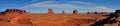Panorama Monument Valley Royalty Free Stock Photo