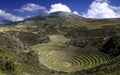 Panorama Moray. Peru