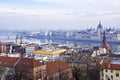 Panorama of the morning Budapest, Hungary