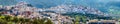 Panorama of Moulay Idriss Zerhoun town in Morocco Royalty Free Stock Photo