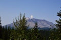 Panorama of Mount Saint Helens National Volcanic Monument, Washington Royalty Free Stock Photo