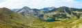 Panorama of mountain hill in National Park Pirin, Bulgaria