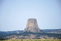 Panorama Mountain Landscape at Devils Tower National Monument, Wyoming