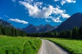 Panorama mountain summer landscape. Tatry. Slovakia