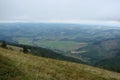 Ukrainian Carpathian Mountains near the village of Pilipets of Transcarpathian region. Ukraine. Royalty Free Stock Photo