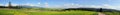 Panorama-Mountains and knolls Royalty Free Stock Photo