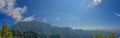 Panorama of mountains