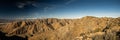 Panorama Of The Mountains From Stubbe Spring Area In Joshua Tree Royalty Free Stock Photo