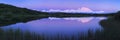 Panorama Mt Mckinley with reflection