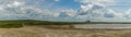 Panorama of the mud volcano Hephaestus in the Krasnodar region