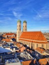 Panorama of Munich City Royalty Free Stock Photo