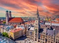 Panorama Munich city centre