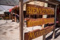 Panorama of the Municipal Market of Maimara in the Province of Jujuy in Argentina on June 8, 2023