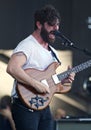 Foals in Concert at Panorama Music Festival Royalty Free Stock Photo