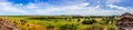 panorama from the Nadab Lookout in ubirr, kakadu national park - australia Royalty Free Stock Photo