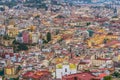 Panorama of Naples, view of the port in the Gulf of Naples. The province of Campania. Italy