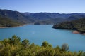 Panorama of National Park Sierra Cazorla Royalty Free Stock Photo