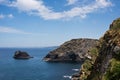 National Trust - Glebe Cliff, Tintagel, Cornwall, England Royalty Free Stock Photo