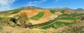 Panorama of Nature landscape in Lorestan Province. Iran Royalty Free Stock Photo