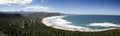 Panorama Natures Valley beach, Tsitsikamma Royalty Free Stock Photo