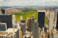 Panorama of New York and Central Park