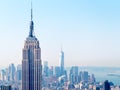 Panorama of New York City with the Empire State Building