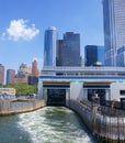 Panorama, New York Skyline Royalty Free Stock Photo