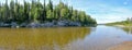 Panorama of North river protected.