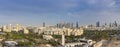 Panorama Of Tel Aviv Skyline, Tel Aviv Cityscape Large Panorama At Day, Israel Royalty Free Stock Photo