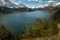 Panorama of Norwegian fiord Royalty Free Stock Photo