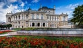 Panorama of Odessa Opera house after summer shower Royalty Free Stock Photo