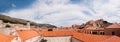 Panorama of the old city of Dubrovnik, Croatia